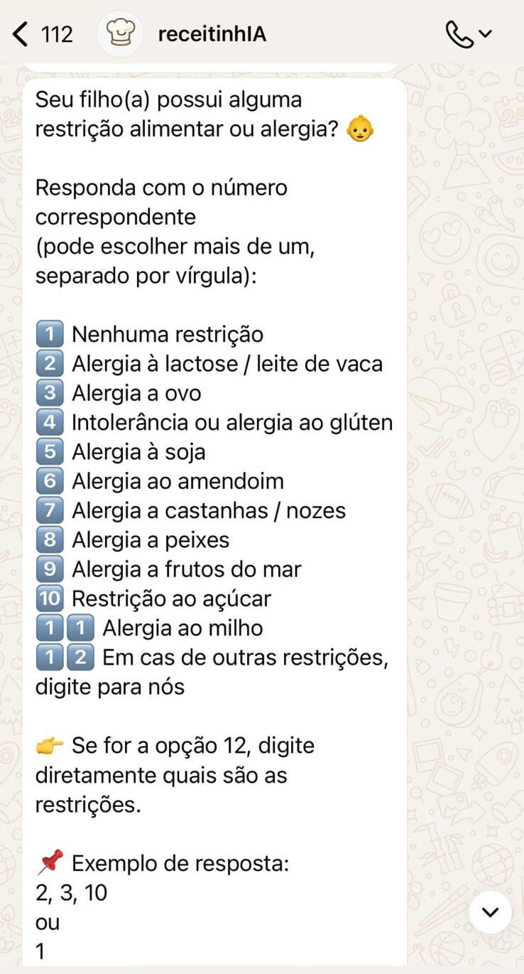 Pedido de receita 3
